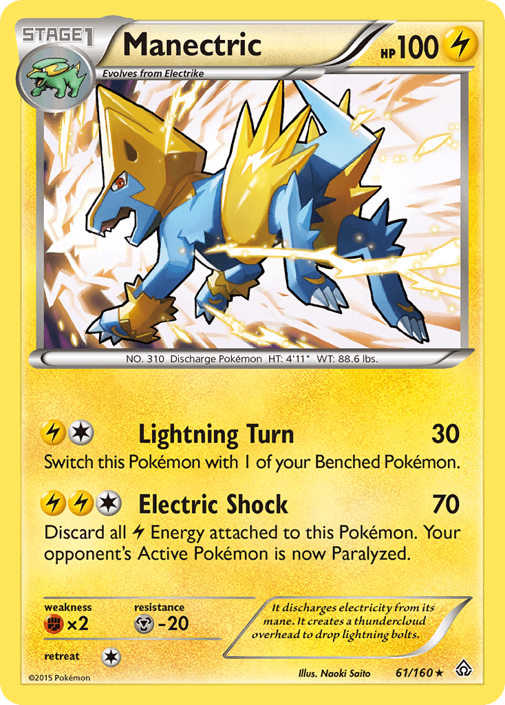 Manectric from Primal Clash