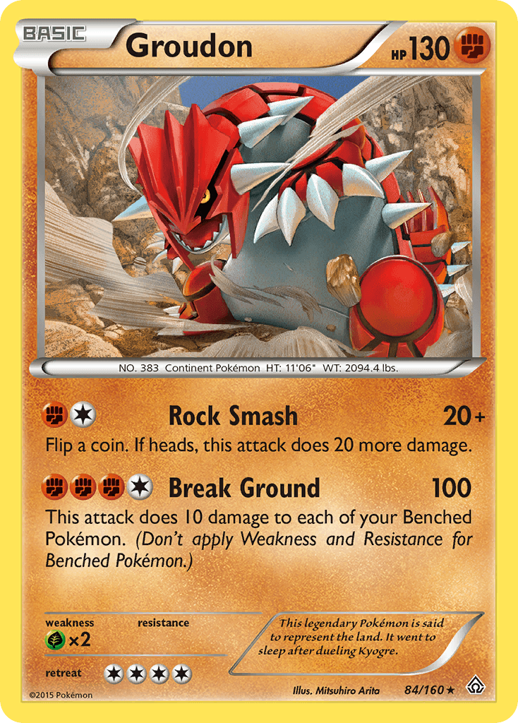 Groudon from Primal Clash