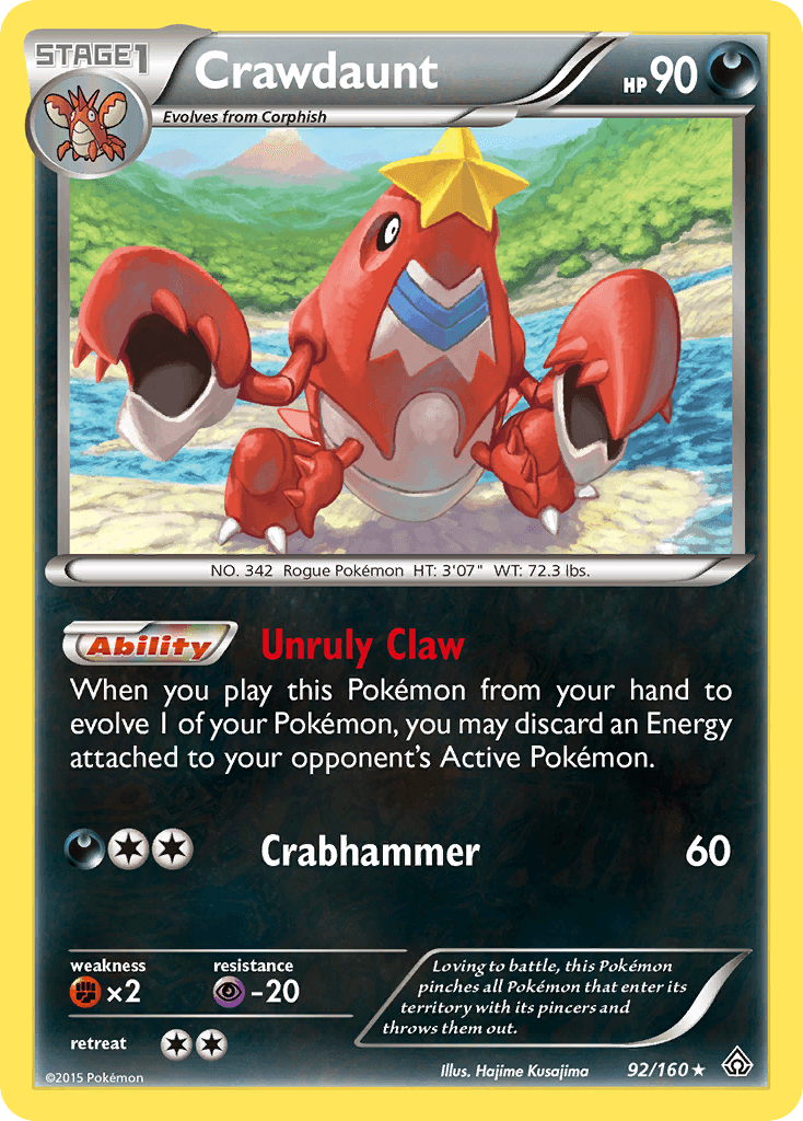 Crawdaunt from Primal Clash
