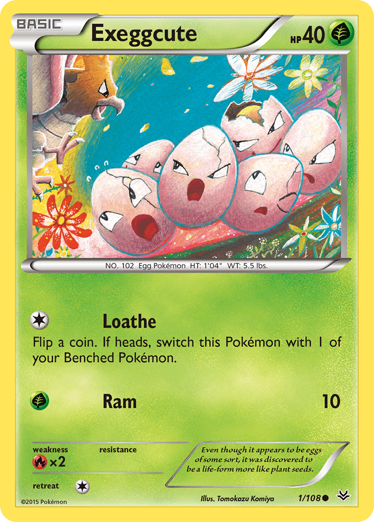 Exeggcute from Roaring Skies