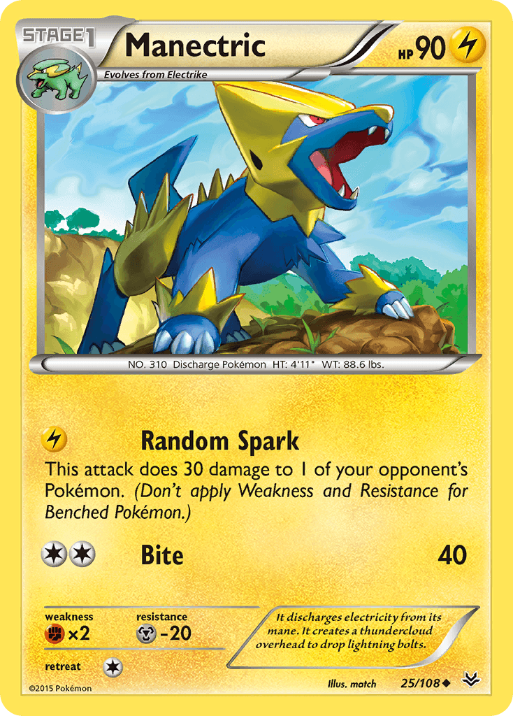 Manectric from Roaring Skies