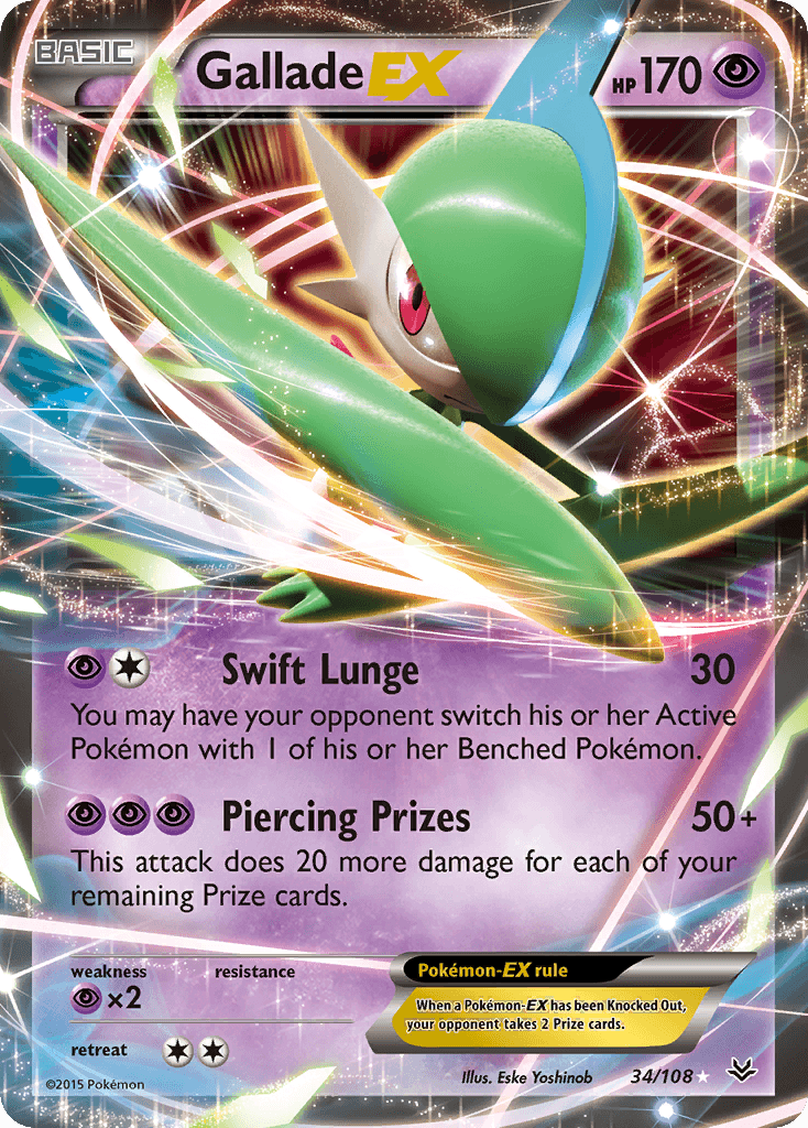 Gallade-EX from Roaring Skies