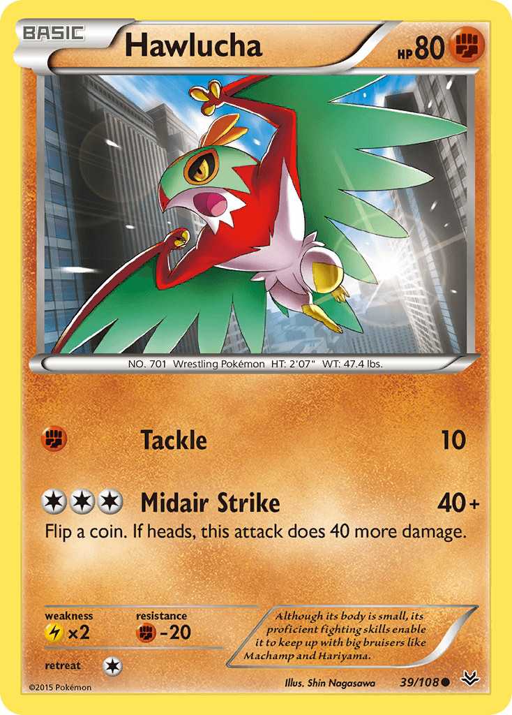 Hawlucha from Roaring Skies