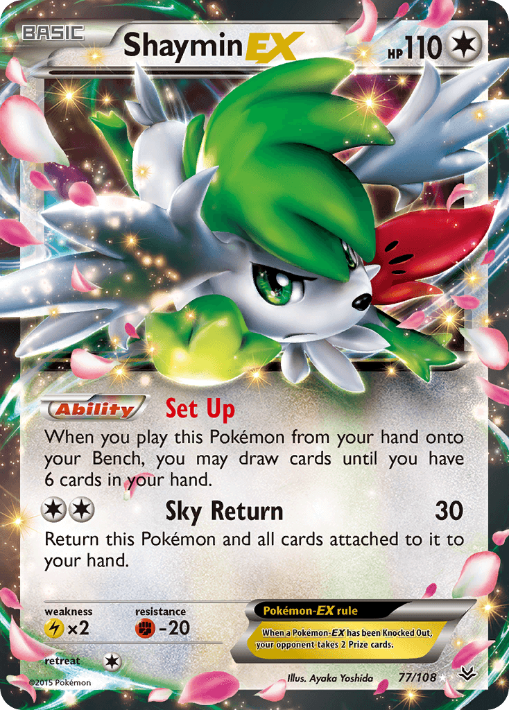 Shaymin-EX from Roaring Skies