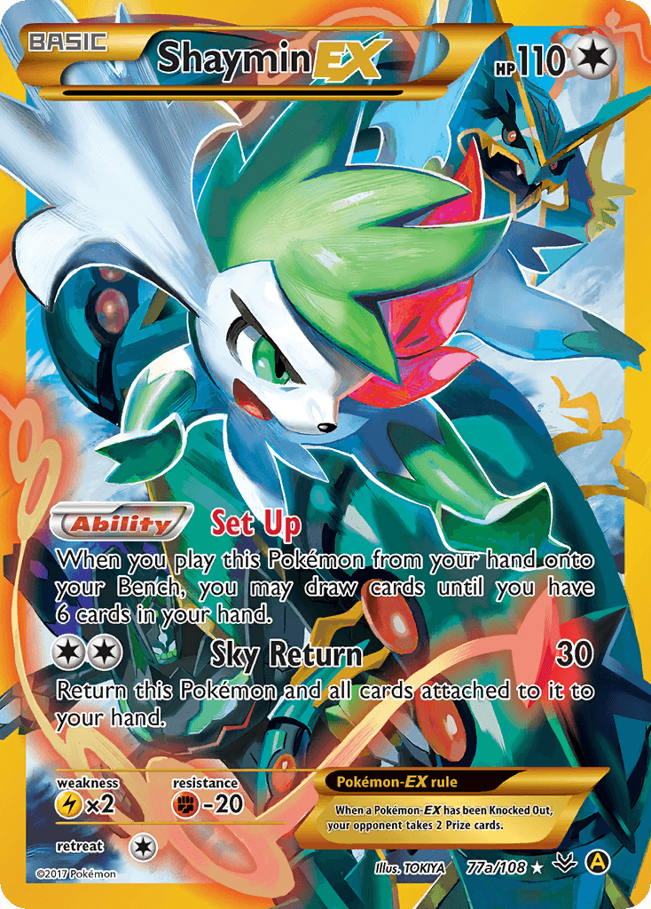 Shaymin-EX from Roaring Skies