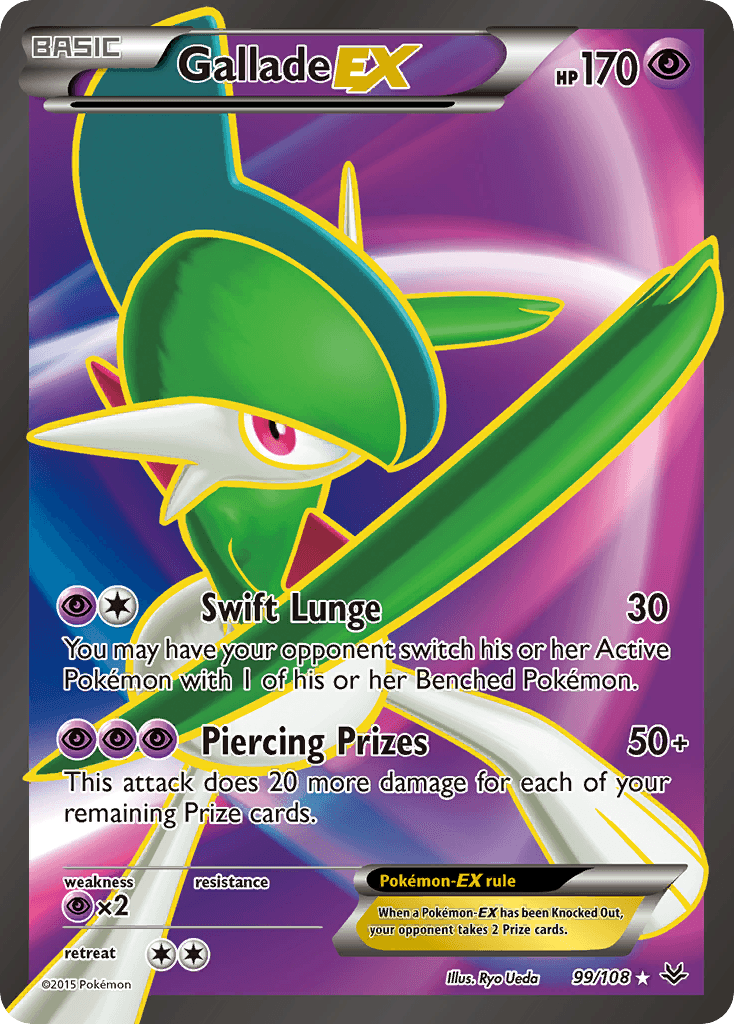 Gallade-EX from Roaring Skies