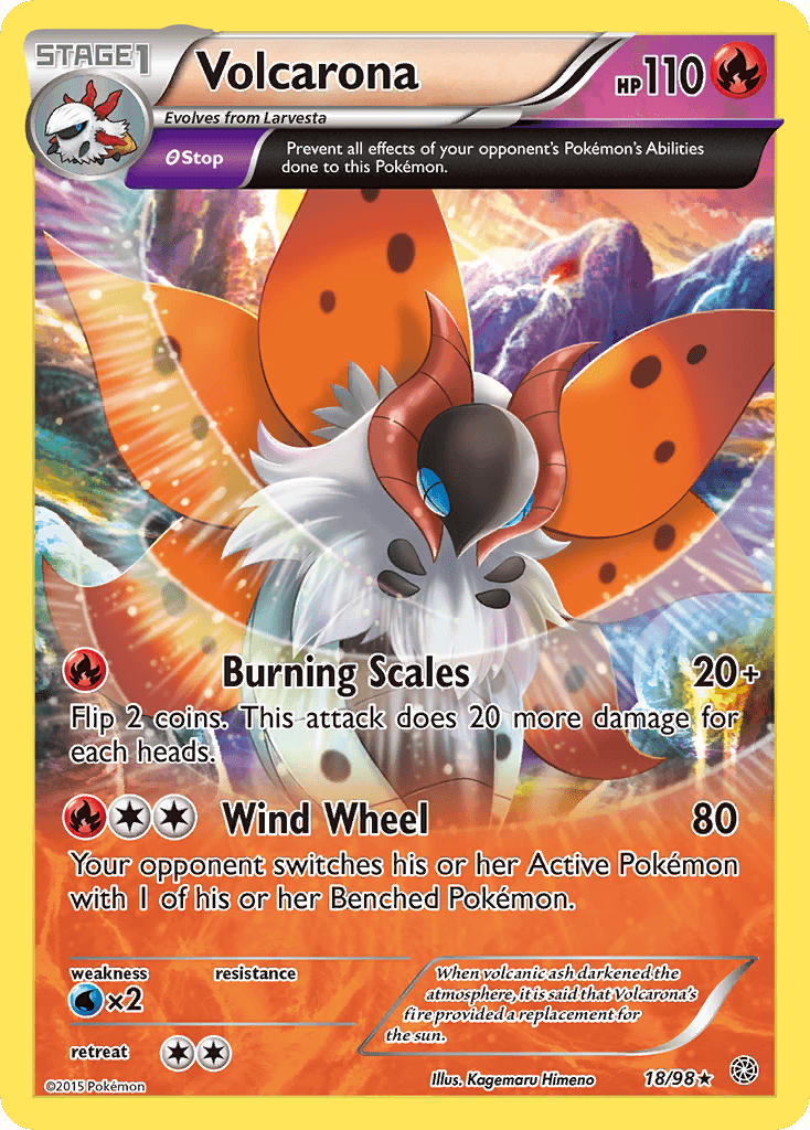 Volcarona from Ancient Origins