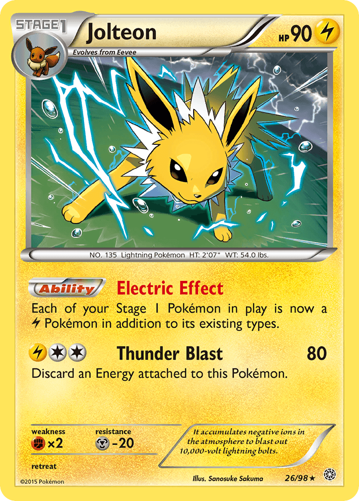 Jolteon from Ancient Origins