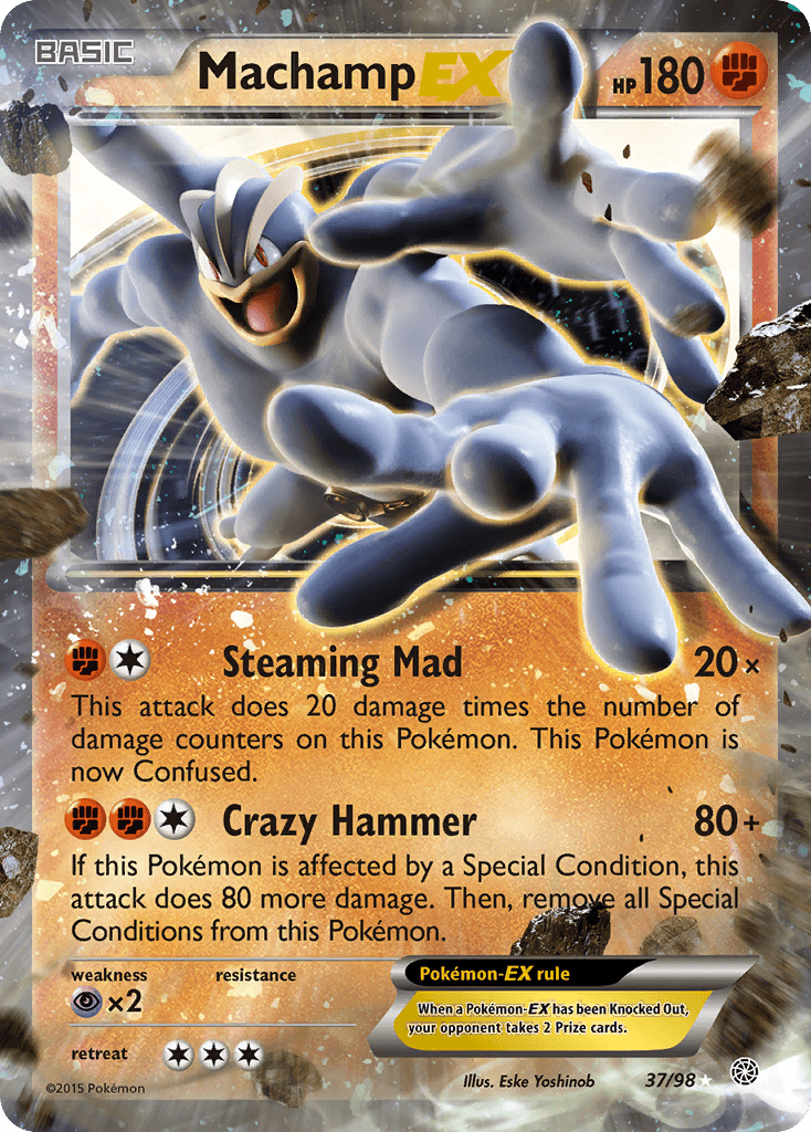 Machamp-EX from Ancient Origins