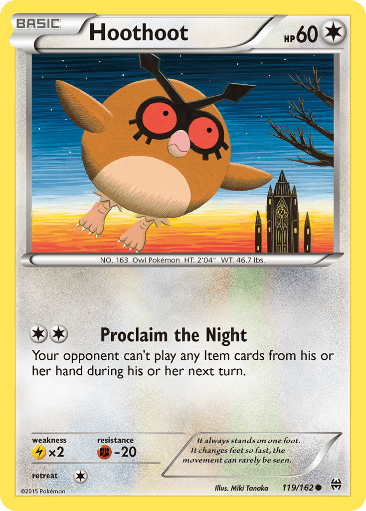 Hoothoot from BREAKthrough