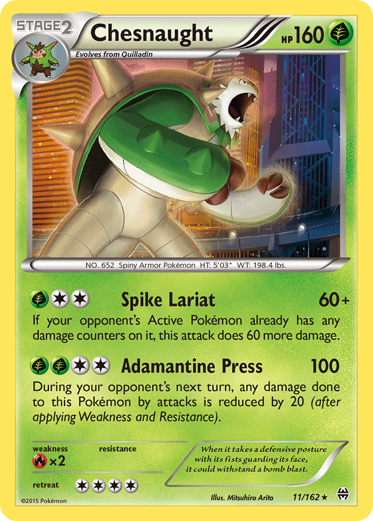 Chesnaught from BREAKthrough