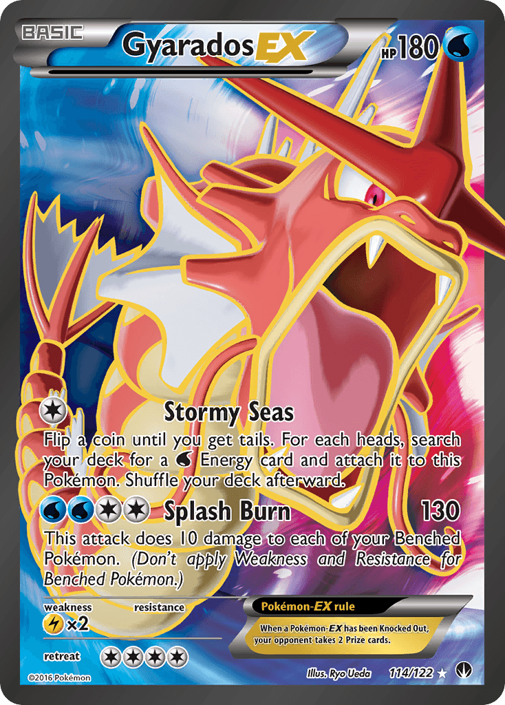 Gyarados-EX from BREAKpoint