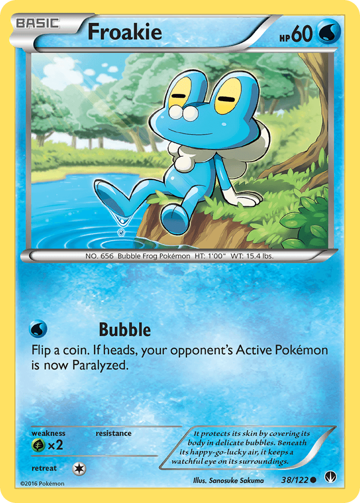 Froakie from BREAKpoint