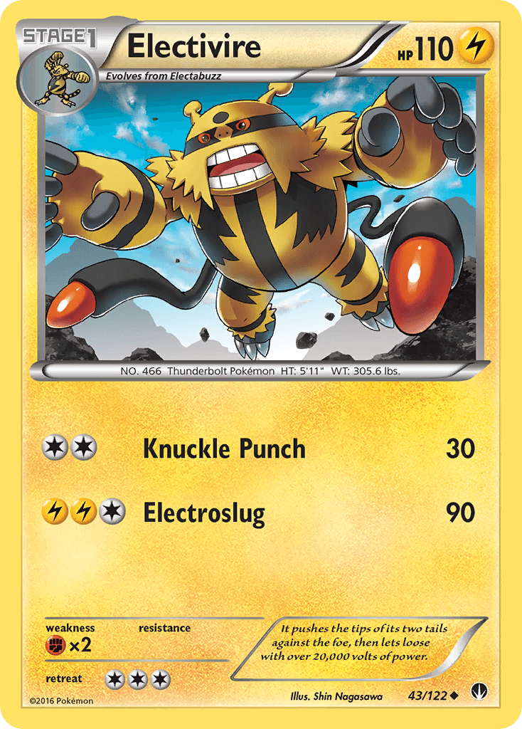 Electivire from BREAKpoint