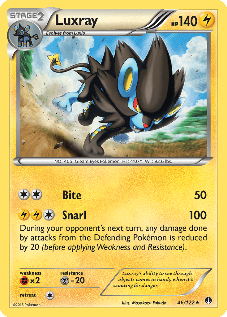 Luxray from BREAKpoint