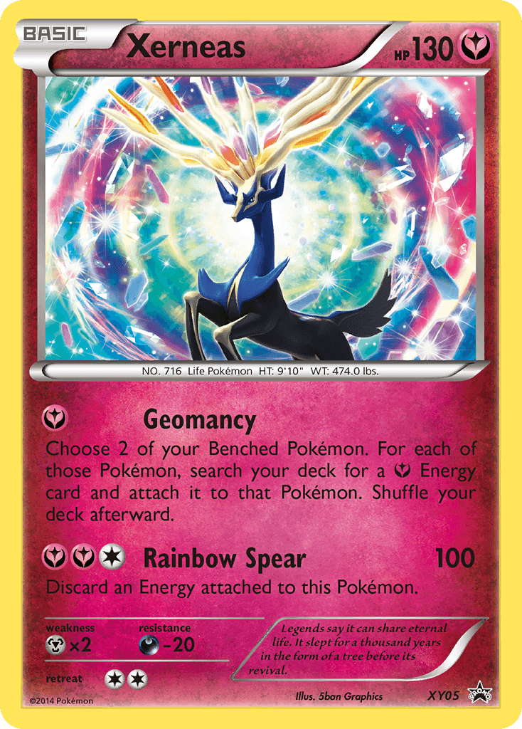 Xerneas from XY Black Star Promos