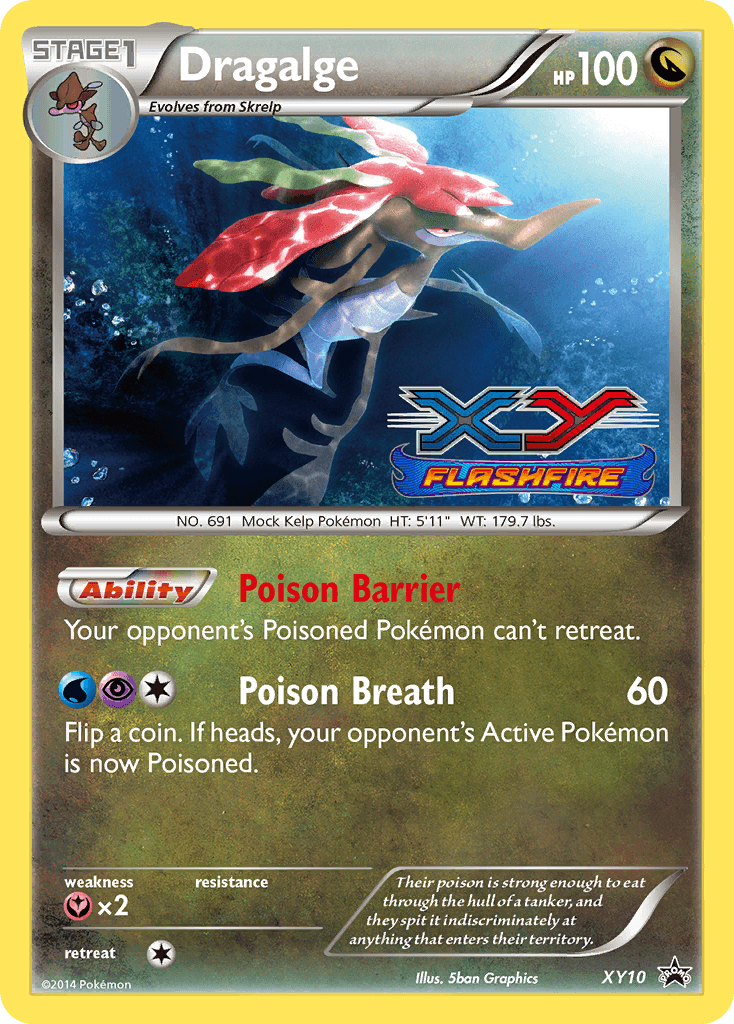 Dragalge from XY Black Star Promos