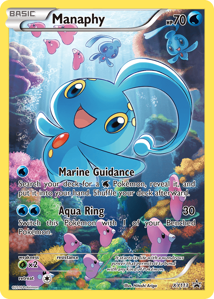 Manaphy from XY Black Star Promos