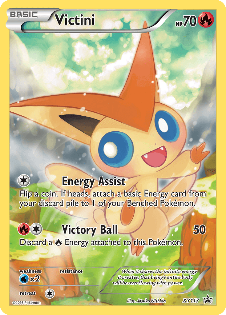 Victini from XY Black Star Promos