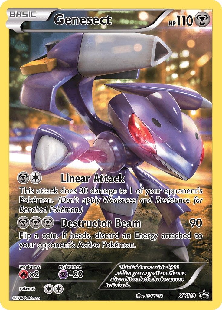 Genesect from XY Black Star Promos