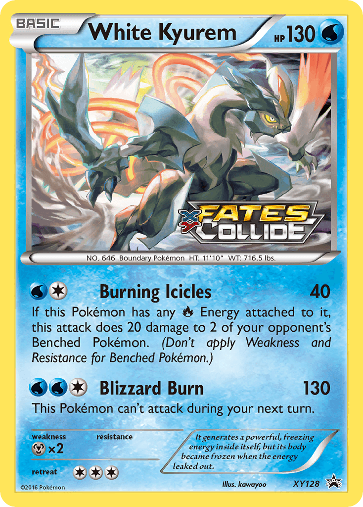 White Kyurem from XY Black Star Promos