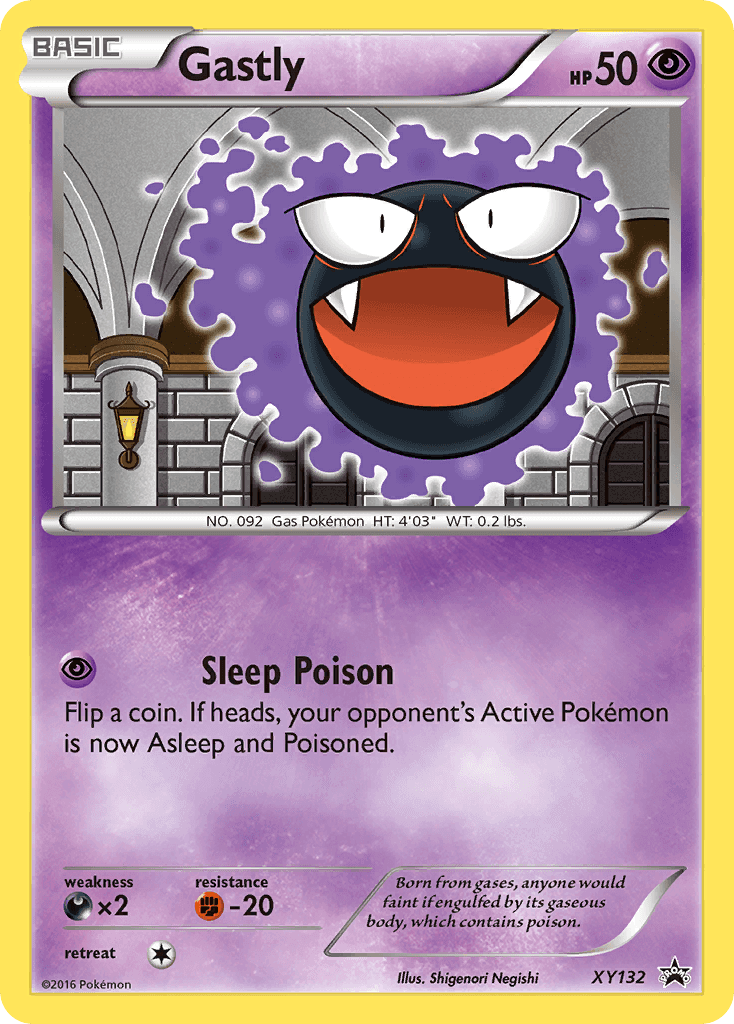 Gastly from XY Black Star Promos