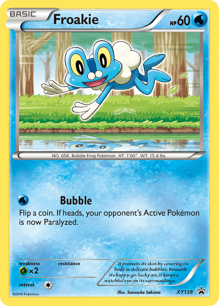 Froakie from XY Black Star Promos