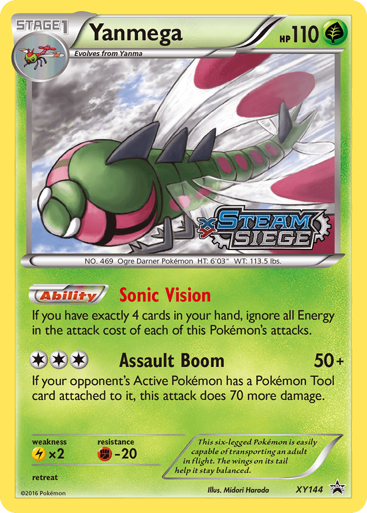 Yanmega from XY Black Star Promos