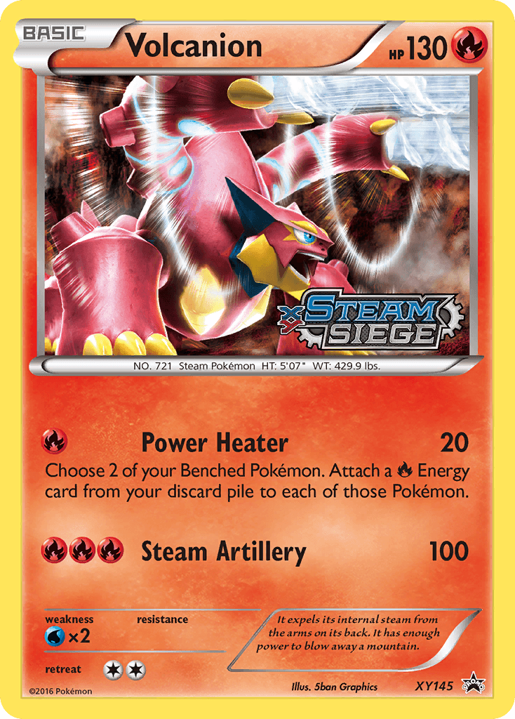Volcanion from XY Black Star Promos