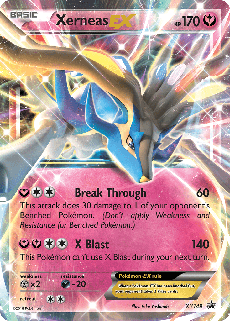 Xerneas-EX from XY Black Star Promos