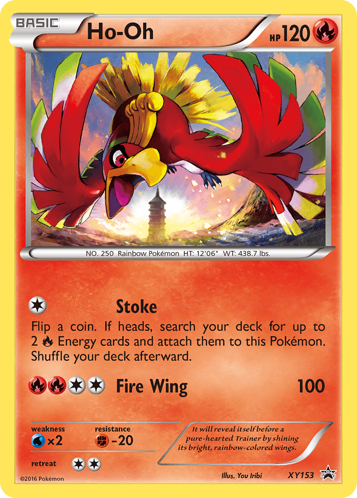 Ho-Oh from XY Black Star Promos