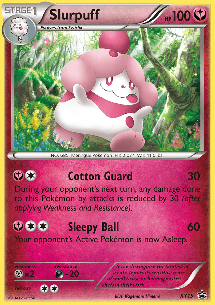 Slurpuff from XY Black Star Promos