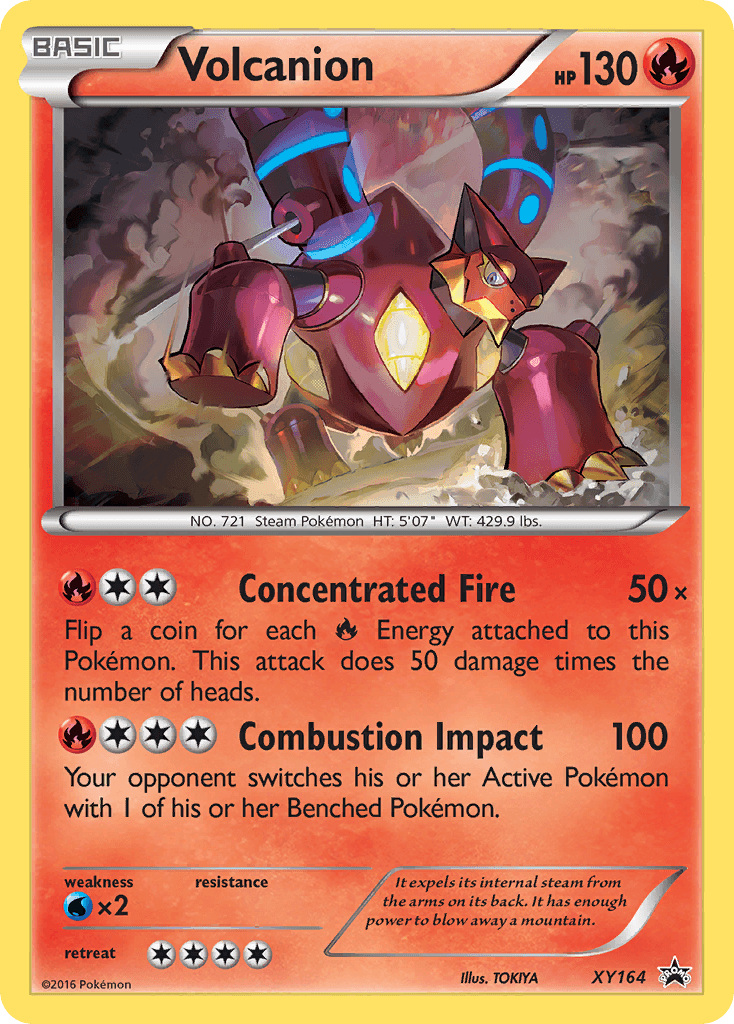 Volcanion from XY Black Star Promos