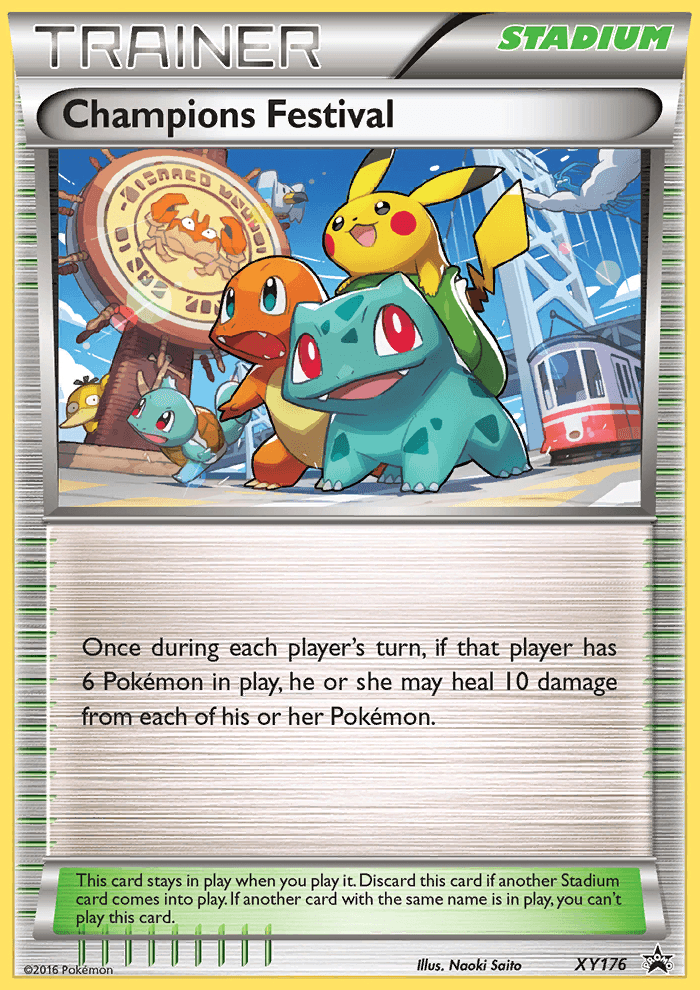Champions Festival from XY Black Star Promos