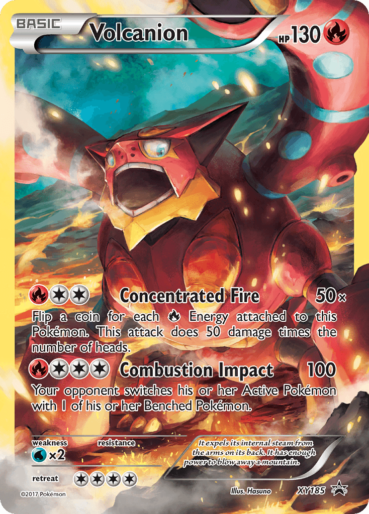 Volcanion from XY Black Star Promos