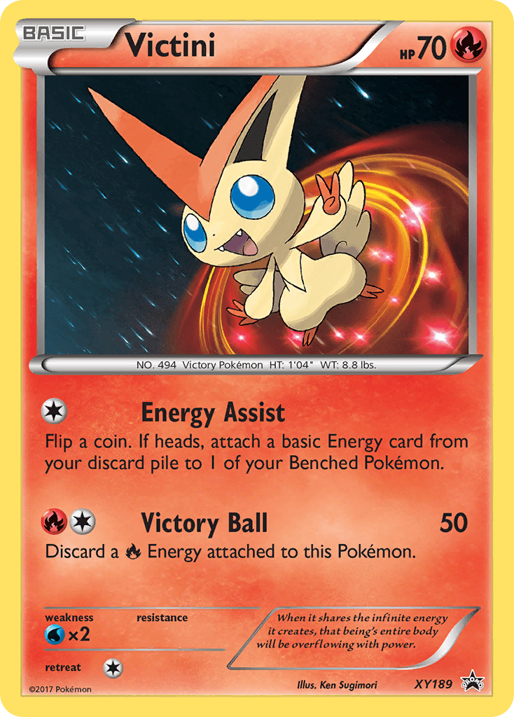 Victini from XY Black Star Promos