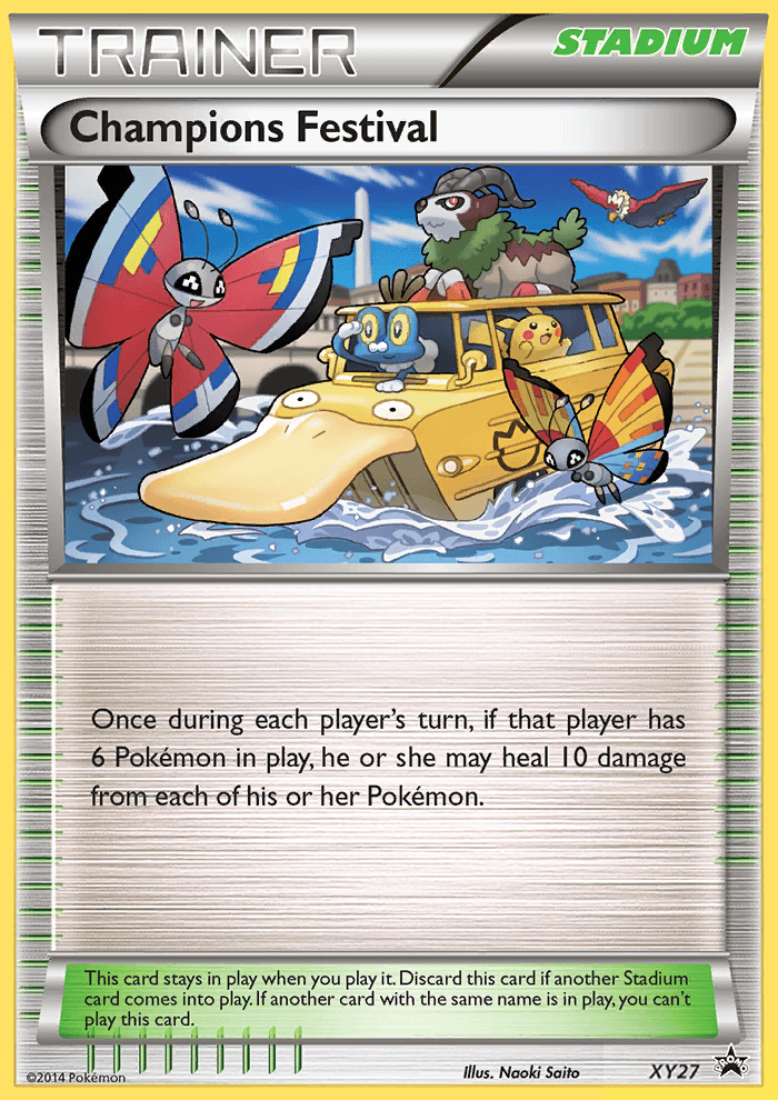 Champions Festival from XY Black Star Promos