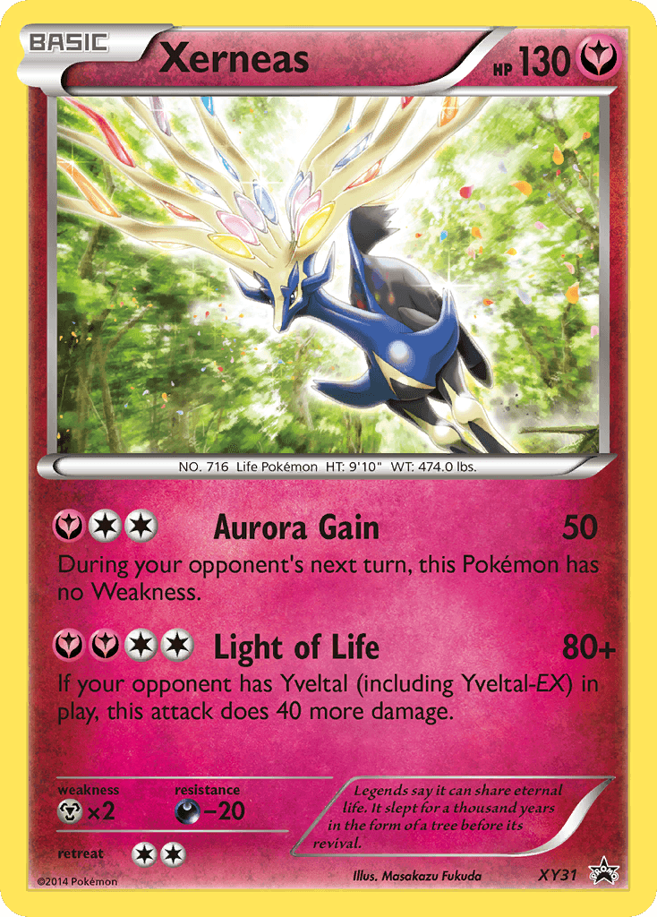 Xerneas from XY Black Star Promos