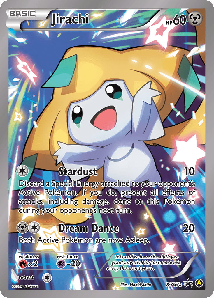 Jirachi from XY Black Star Promos