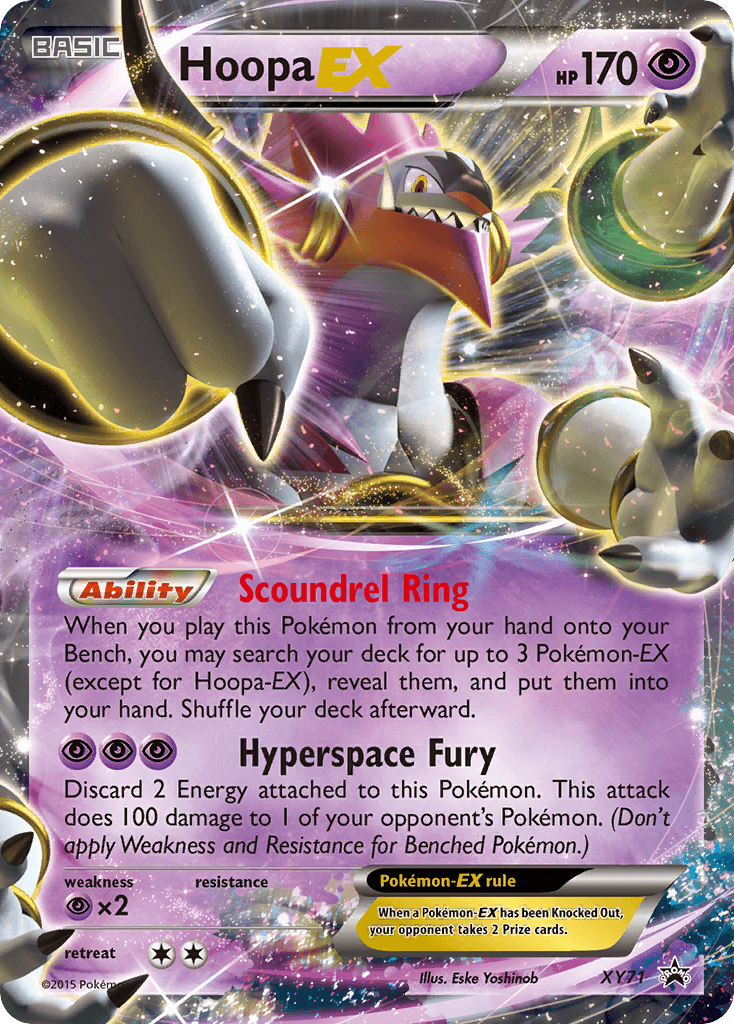 Hoopa-EX from XY Black Star Promos