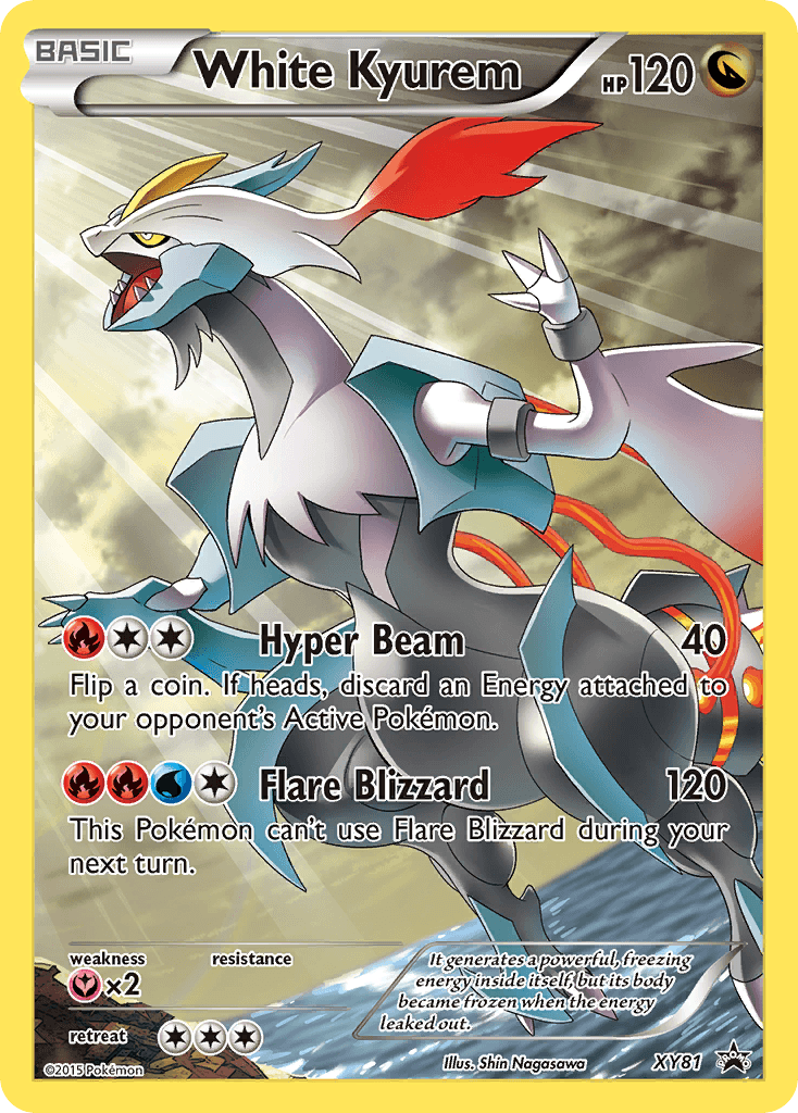 White Kyurem from XY Black Star Promos