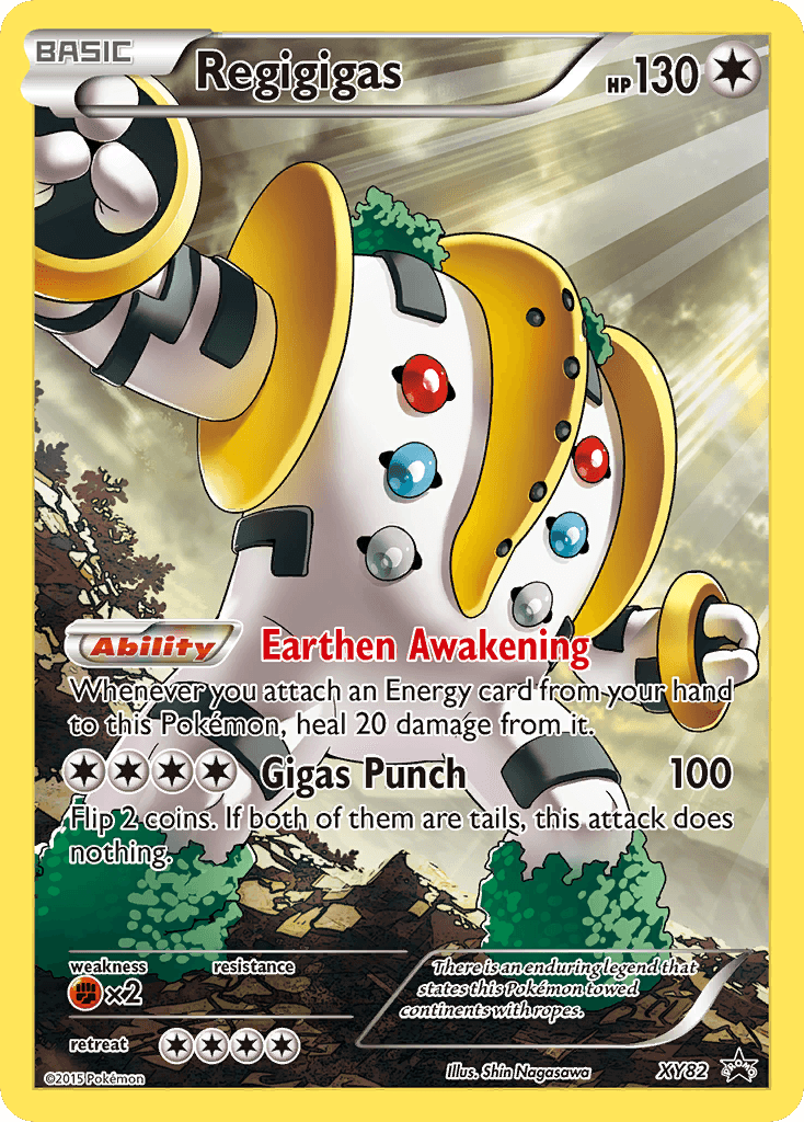 Regigigas from XY Black Star Promos