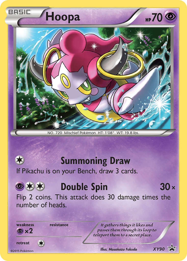 Hoopa from XY Black Star Promos