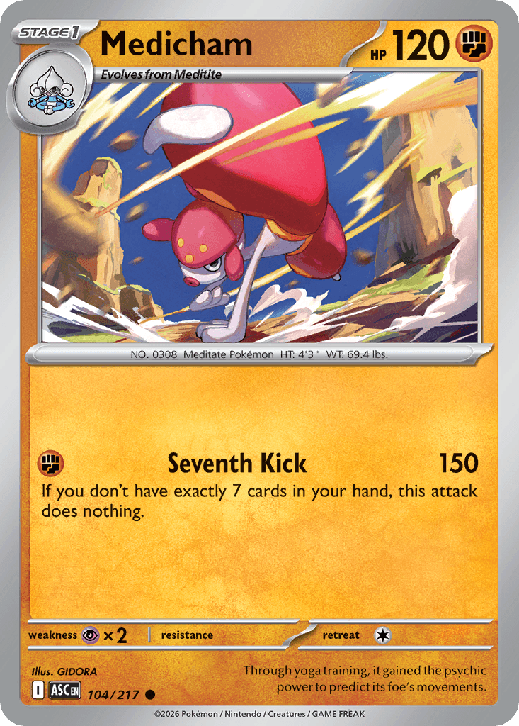 Medicham from Ascended Heroes