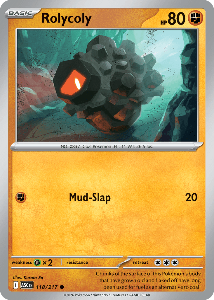 Rolycoly from Ascended Heroes