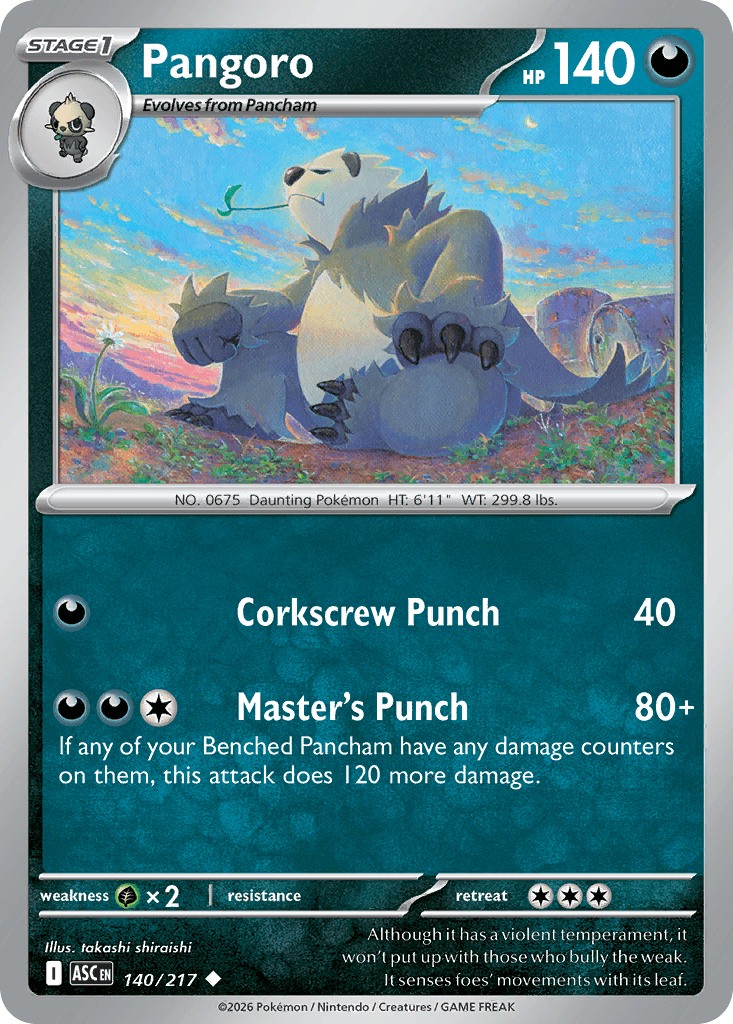 Pangoro from Ascended Heroes