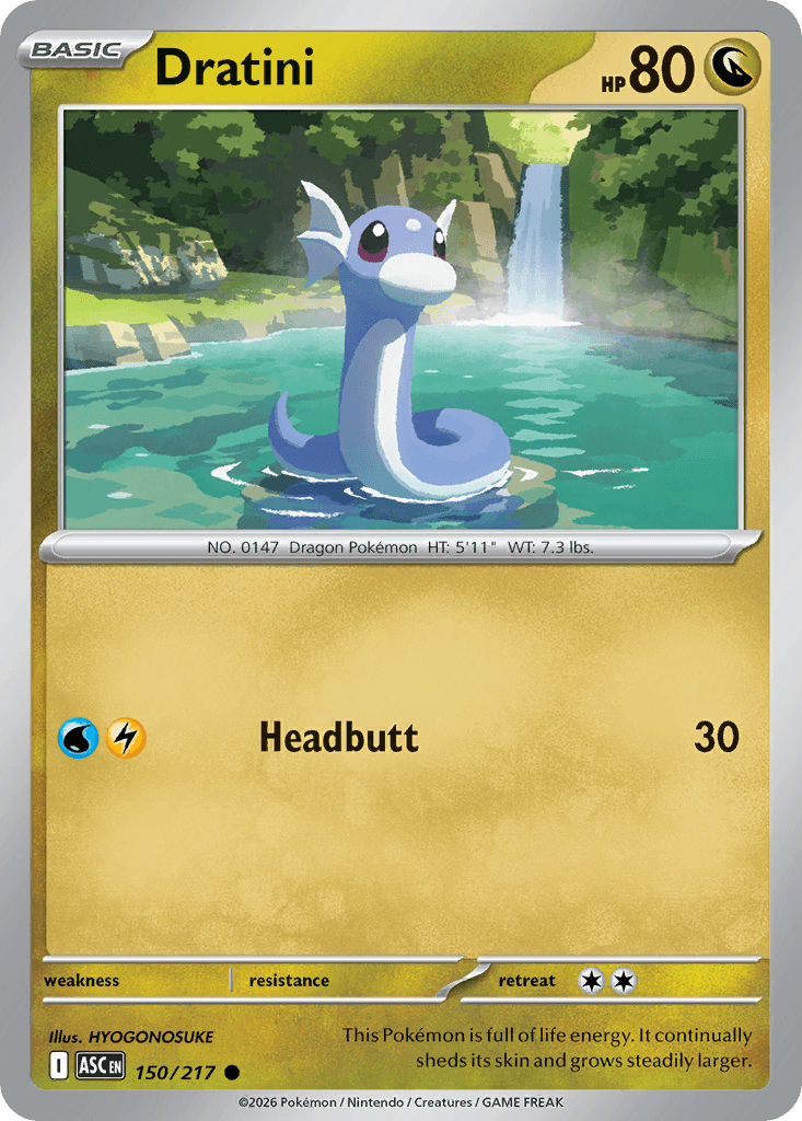 Dratini from Ascended Heroes