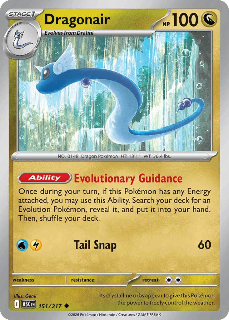 Dragonair from Ascended Heroes