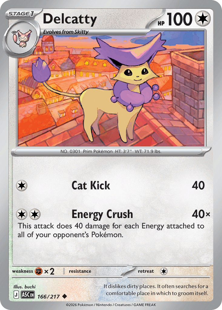 Delcatty from Ascended Heroes
