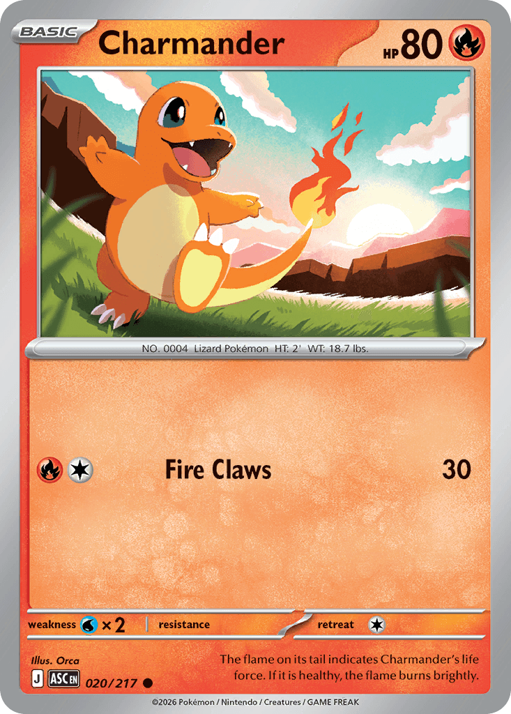 Charmander from Ascended Heroes